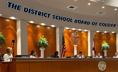 Florida School Board  meeting