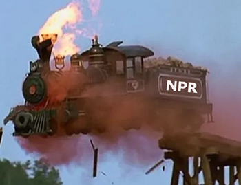 NPR is going off the rails, just like this locomotive