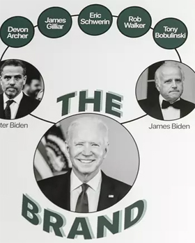 Chart of the "Biden Crime Family"