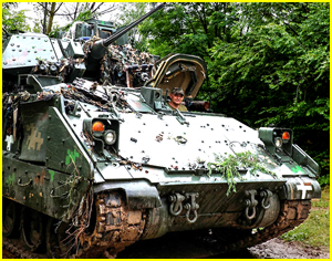 Bradley fighting vehicle in Ukraine