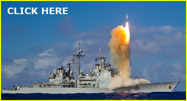 USS Lake Erie fires missile